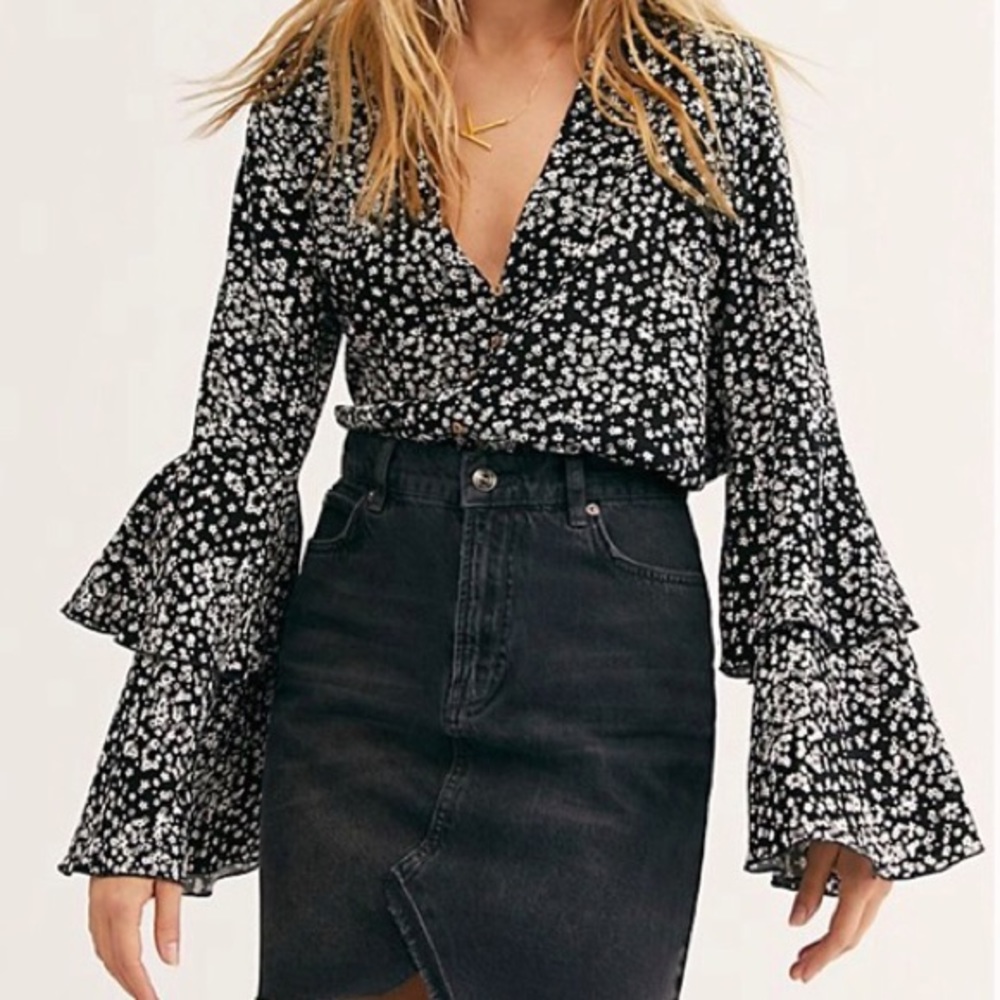 Free People She’s Ditsy Bodysuit
